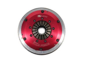 BMW 3 Series Clutch Kit - McLeod Racing - Mag Force SE Twin Disc, Strap Drive, Ceramic, 0 Balance, 35mm x 10 Spline, with Flywheel - `00-`06